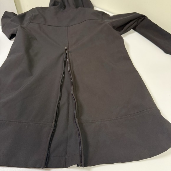 New Balance Running Hood Jacket Black Womens Sz L Fit M *Tall/Long Zip Pockets - Picture 5 of 9